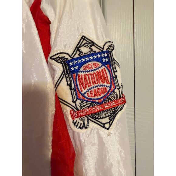 Vintage Atlanta Braves Windbreaker Women's Medium - Picture 8 of 12